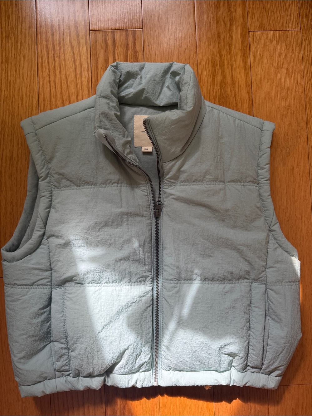 Thread & Supply Light Blue Puffer Vest - Women